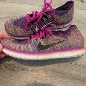 Nike Free pink running shoes size 7.5